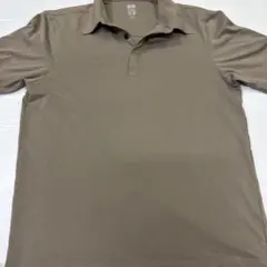UNIQLO x Theory ポロシャツ ベージュ Sサイズのサムネイル