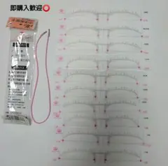 Ms. Wang 眉毛用テンプレート 10枚セットのサムネイル