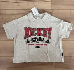 【新品タグ付き】しまむら ミッキーマウス 半袖Tシャツ120