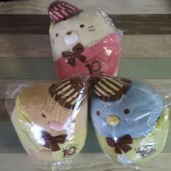 新品 すみっコぐらし 10thおめかしころっとぬいぐるみ Part2 3個セット
