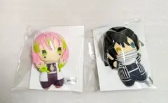 鬼滅の刃 無限城編 ゆらふわみにみにぬいぐるみ　伊黒小芭内　甘露寺蜜璃