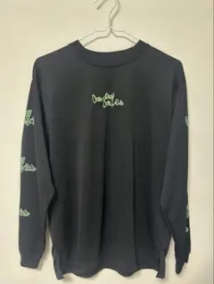 Champion ブラック 長袖Tシャツ Sサイズ