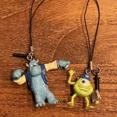 モンスターズインク サリー マイク イヤホンジャック ストラップアクセサリー