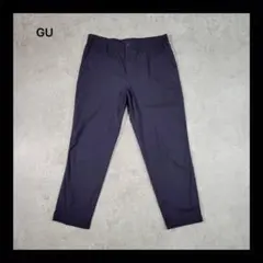 GUイージーアンクル丈 七分丈 カジュアルパンツ ストレッチ