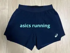 asics ネイビー ショートパンツ Mサイズ