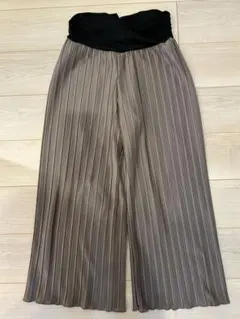 マタニティ プリーツパンツ M～Lサイズ