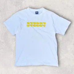 90s STUSSY 初期 ヴィンテージ USA製 紺タグ 半袖 Tシャツ L