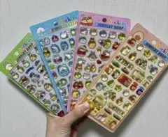 すみっコぐらしシール　すみっコ立体シール