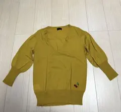 【Paul Smith BLACK】ニット　Mサイズ　ウール　7分袖のサムネイル
