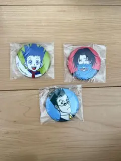 HUNTER×HUNTER サンキューマートコラボ 缶バッジ