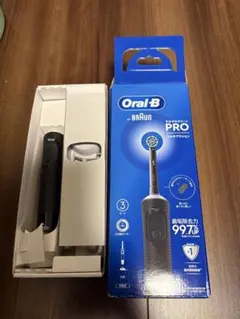 Oral-B PRO 電動歯ブラシ 本体 ブラック