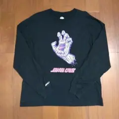 90s SANTA CRUZ BOARD ロングスリーブT kustomstyle ロングスリーブTシャツ (KSTL0303WH) iron cross