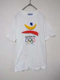 希少　1992年　美品　シングルステッチ　Tシャツ　メンズS　日本製　ミズノ　綿