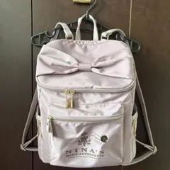 しまむら 青木美沙子 ニナズ リュック ピンク リボン しまみさ コラボ