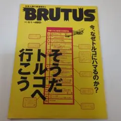 BRUTUS #391 そうだトルコへ行こう