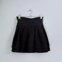 ミシェルマカロン michellMacaron 美脚スカート 黒 XSサイズ