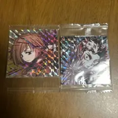 呪術廻戦 ウエハース 2枚セット 特級レア R まとめ売りシール ステッカー