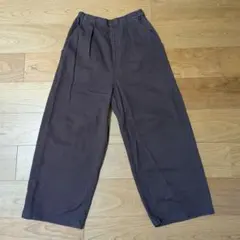 niko and... ニコアンド ブラウン ワイドパンツ ジャンク品