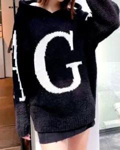 GYDA BIGニットパーカー⭐