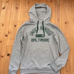 アンダーアーマー グレー パーカー BALTIMORE 96 LGサイズ