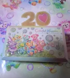 新品未開封ダッフィー＆フレンズ20周年チョコレートカラフルハピネスtds限定