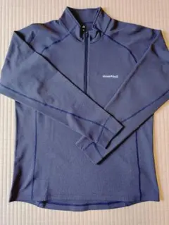 モンベル　ジオライン3Dサーマルロングスリーブジップシャツ