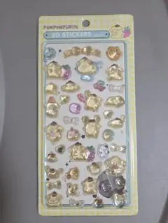 ボンボンドロップ風シール　サンリオ　ポムポムプリン