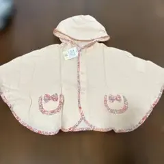 【タグ付き】【新品】ポンチョ　春　女の子　70〜90
