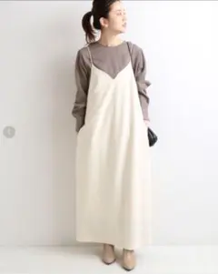 新品タグ付き　IENAイエナ スパンレーツイルノーカラーブラウスのサムネイル