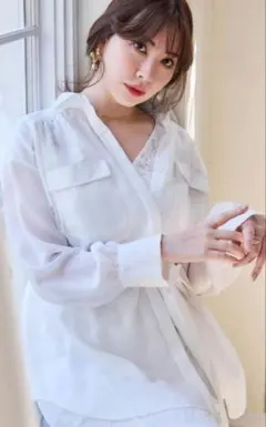 herlipto Prevost Voile Sheer Shirtのサムネイル