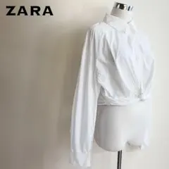 ZARA ザラ フロントツイストシャツ