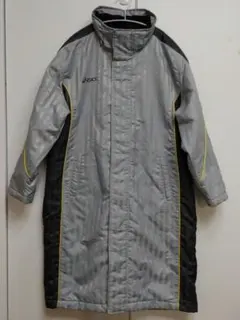 ASICS　アシックス　ベンチコート　150cm　グレー