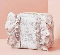 SNIDEL HOME 大容量フリルポーチ