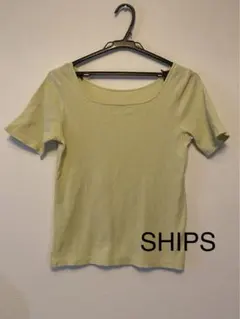 SHIPSシップス 前後2wayスクエアカットソーのサムネイル
