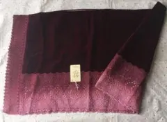 和装用　ショール　ストール　ワインレッド