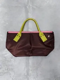 agnes b. VOYAGE アニエスベー ロゴ ハンド トート バッグ