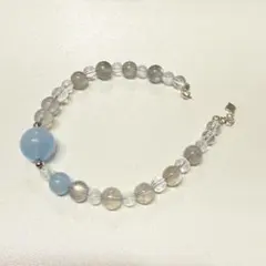 サージカルステンレス ラリマー レインボームーンストーン