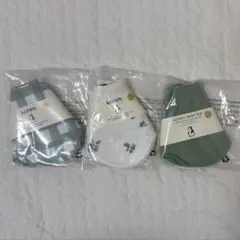 コニー konny スタイ ブルードット ブルーグレードット セージギンガム