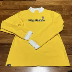 Fila イエロー 長袖シャツ 厚手　Lサイズ