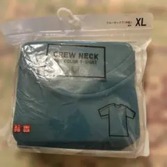 新品 UNIQLO クルーネックT 半袖 グリーン XL