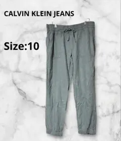 CALVIN KLEIN JEANS グレー カジュアルパンツサイズ10