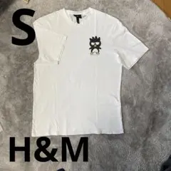バッドばつ丸　サンリオ　S Tシャツ　エイチアンドエム　ワンポイントのサムネイル