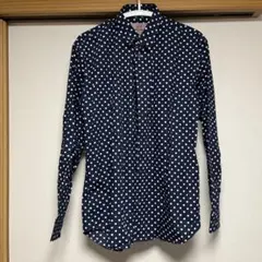 希少！H&M COMME des GARÇONS ドット柄 長袖シャツ Mのサムネイル