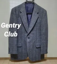 Gentry Club　テーラードジャケット　ヘリーボーンのツイード　上品