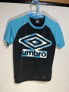 UMBRO プラクティスシャツ 130cm ブラック ブルーのサムネイル