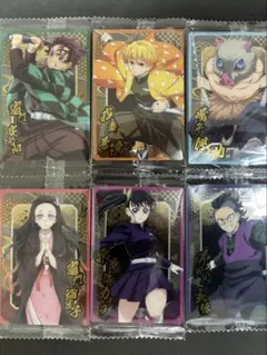 【鬼滅の刃ウエハース10】まとめ売り6枚