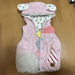 ベイビーチアー ベビーベスト フリース 美品