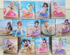 アクアフロート フィギュア まとめ売り 雪乃 ライザ 海夢 恵 三玖 牧瀬 白