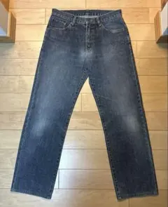 OLD古着 UNIQLO【3211-701】ストレートデニムパンツ［33㌅］