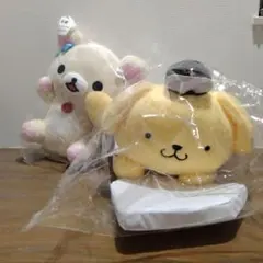 WBC侍ジャパン×サンリオタイトーくじA賞ポムポムプリン+1番くじコリラックマ